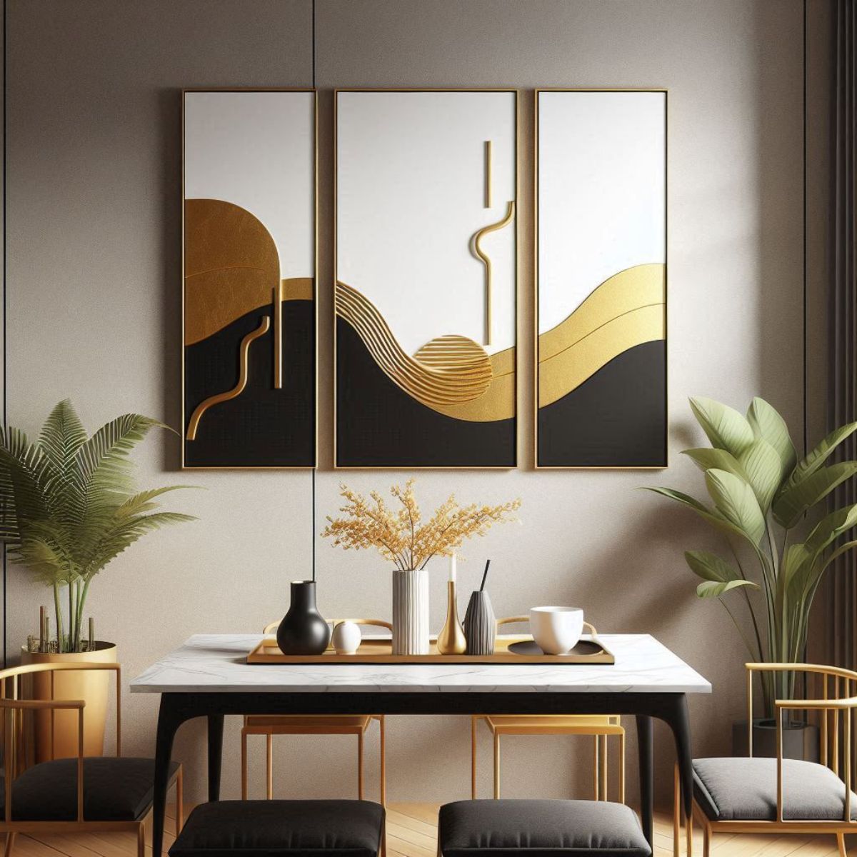 15+ Gold & Black Home Decor You'll Love! - thedecorhomer.com