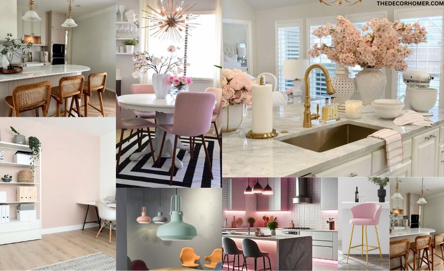 Pink kitchen Decor Ideas