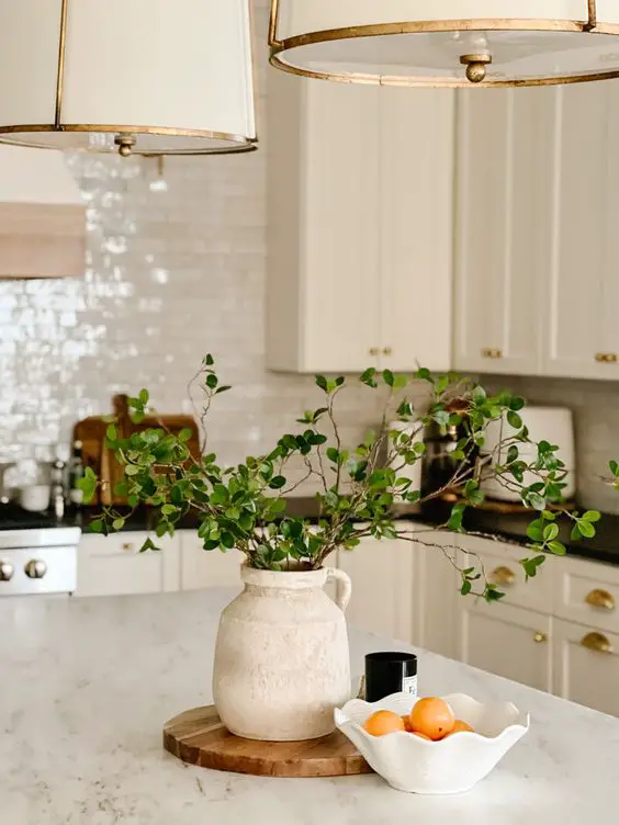 Add Freshness with a Kitchen Plant