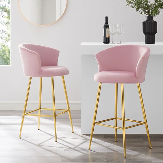 Pink Bar Stools