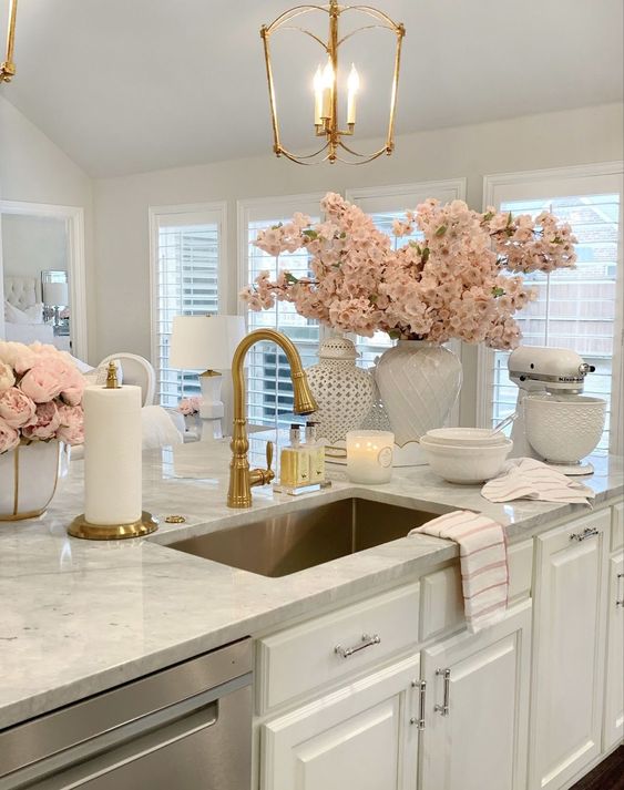 Pink Marble Countertops