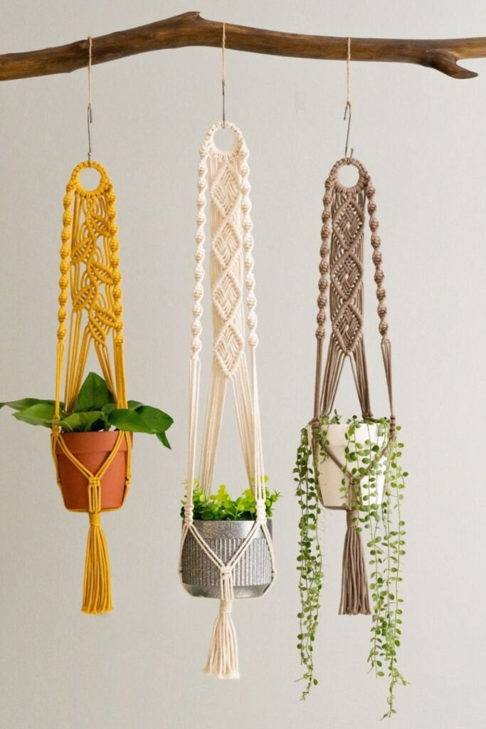 Hang Macrame Planters