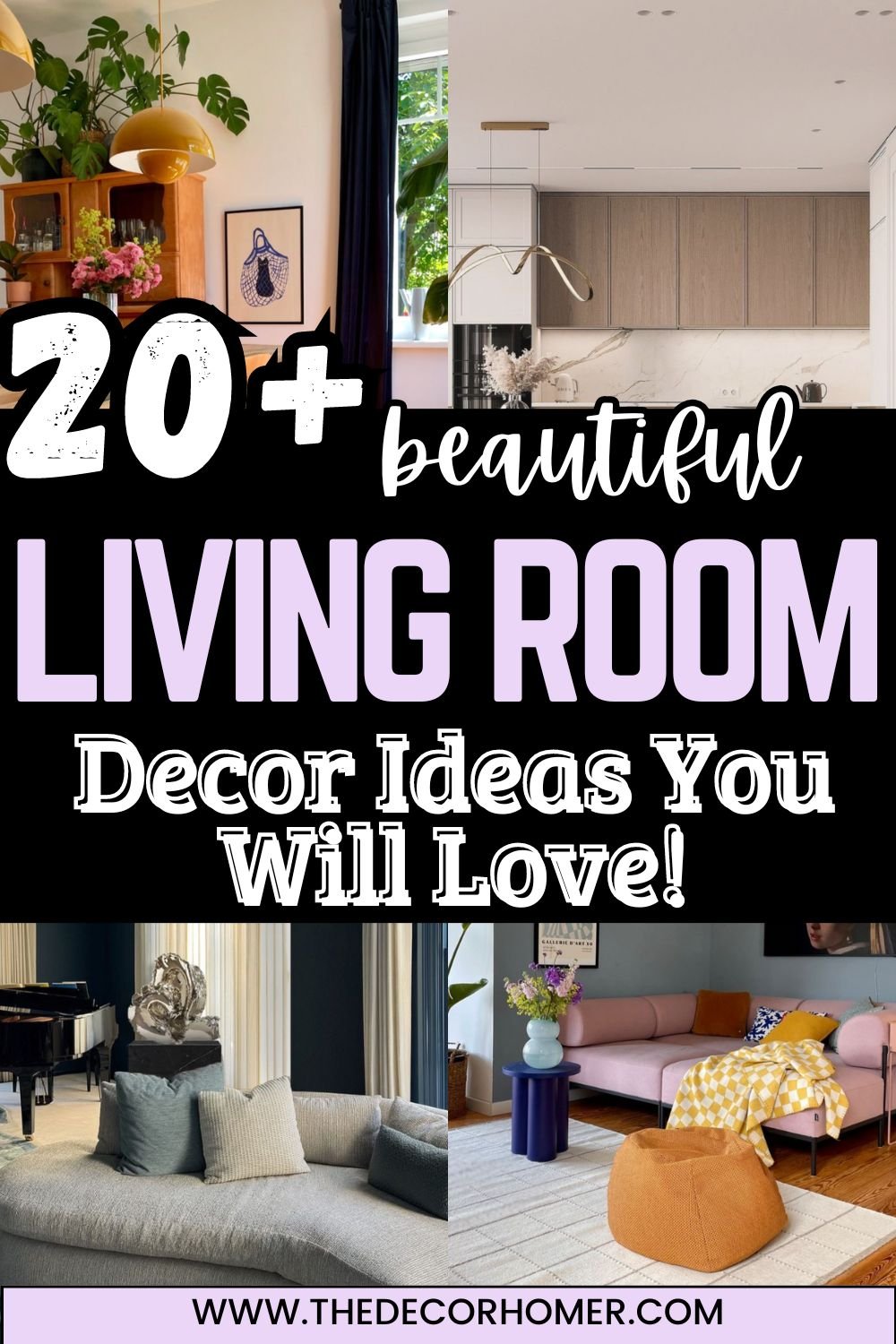 How To Decorate My Living Room? - 20+ Ideas You'll Love ...