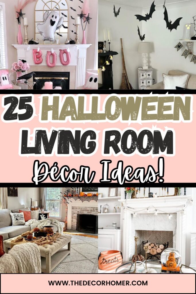 25 Halloween Living Room Décor Ideas!