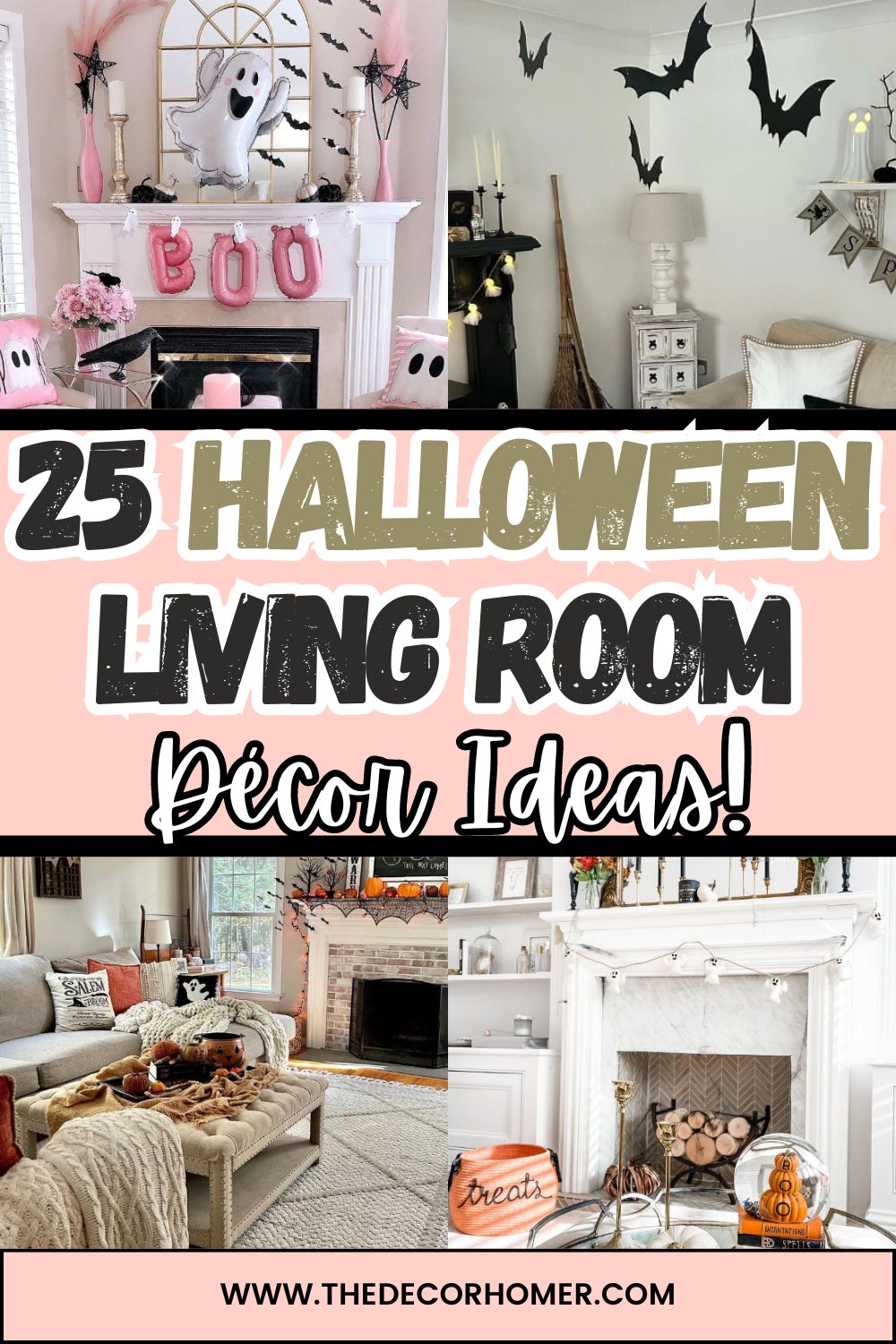 Living Room Halloween Decor Ideas