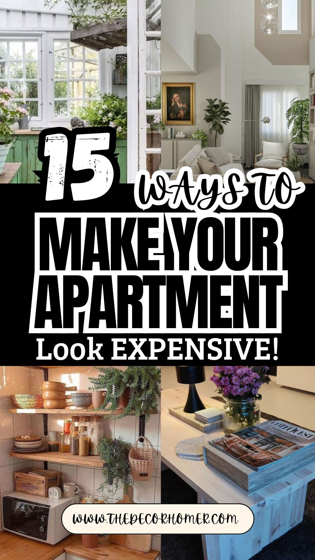15+ Ways To Make Your Apartment Look Expensive! - thedecorhomer.com