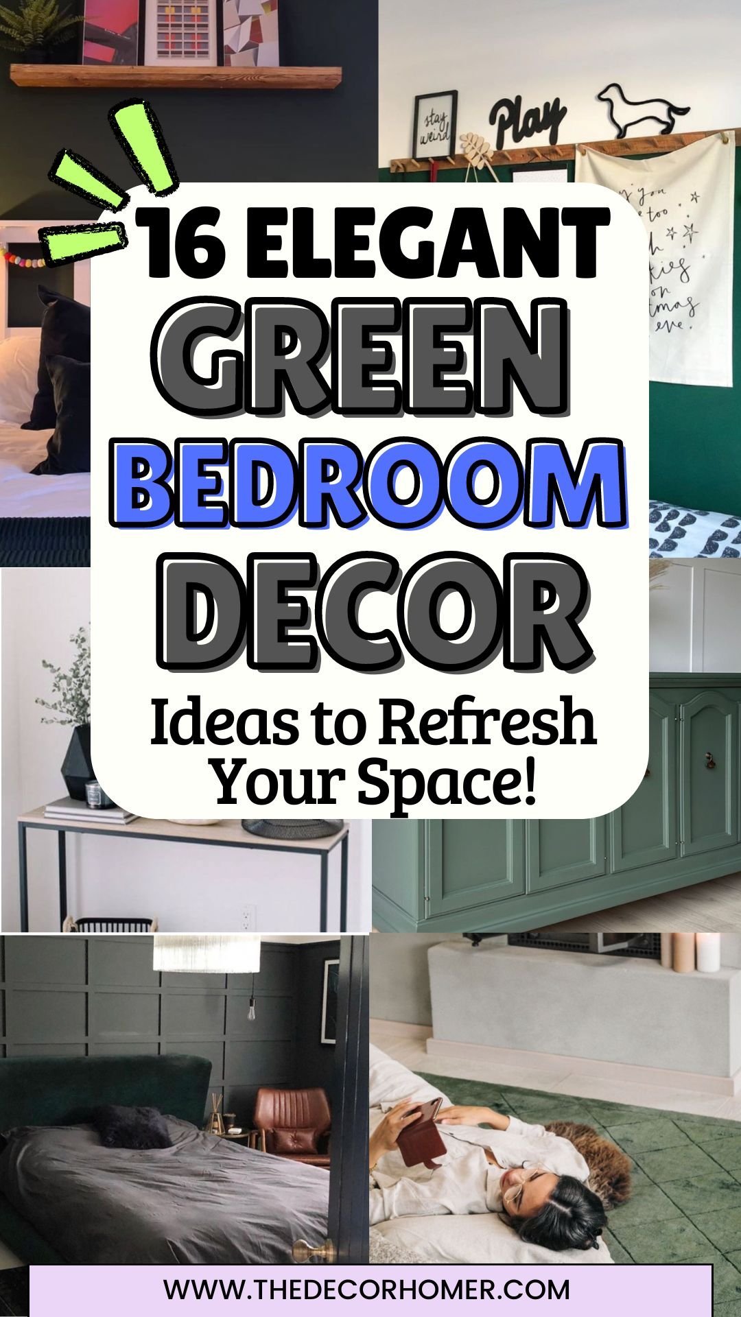 How To Decorate Green Bedroom